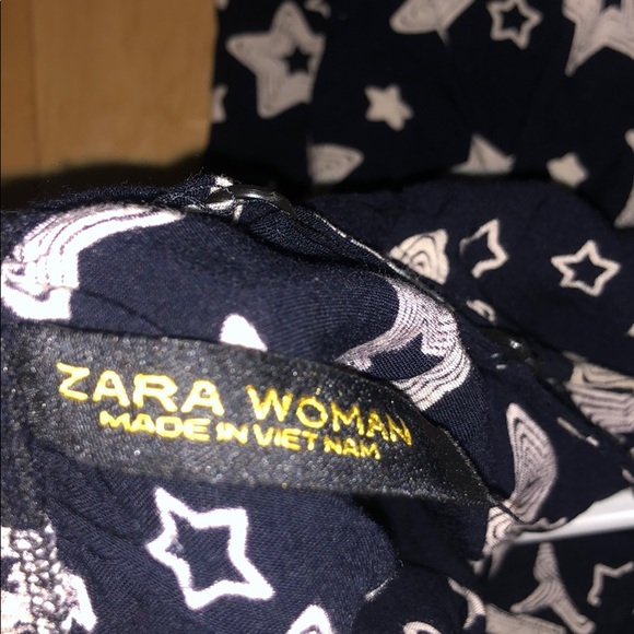 Zara Navy Star Romper - Picture 3 of 3